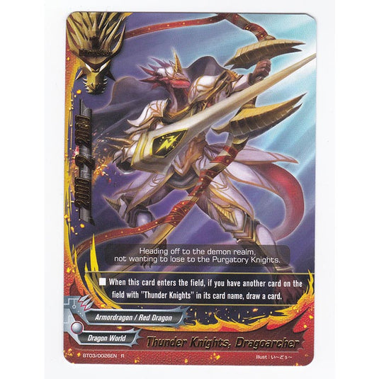 Future Card Buddyfight - Drums Adventures - Thunder Knights, Drago Archer - 26/105