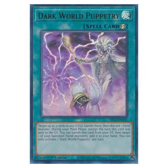 Yu-Gi-Oh! - Structure Deck - Dark World - Dark World Puppetry (Ultra Rare) SR13-EN025