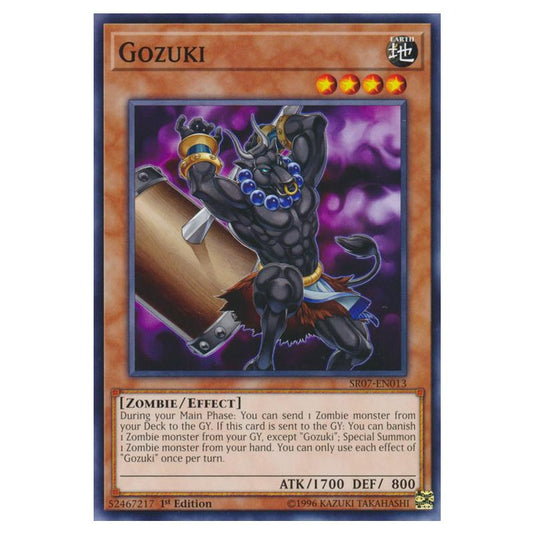 Yu-Gi-Oh! - Structure Deck - Zombie Horde - Gozuki (Common) SR07-EN013