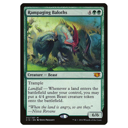 Magic The Gathering - Commander 2014 - Rampaging Baloths - 212