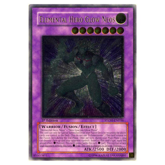 Yu-Gi-Oh! - Strike of Neos - Elemental HERO Glow Neos (Ultimate Rare) STON-EN036