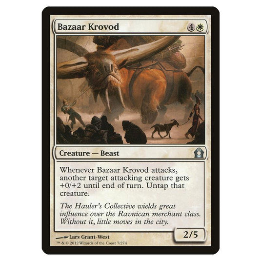 Magic The Gathering - Return To Ravnica - Bazaar Krovod - 7/274 (Foil)