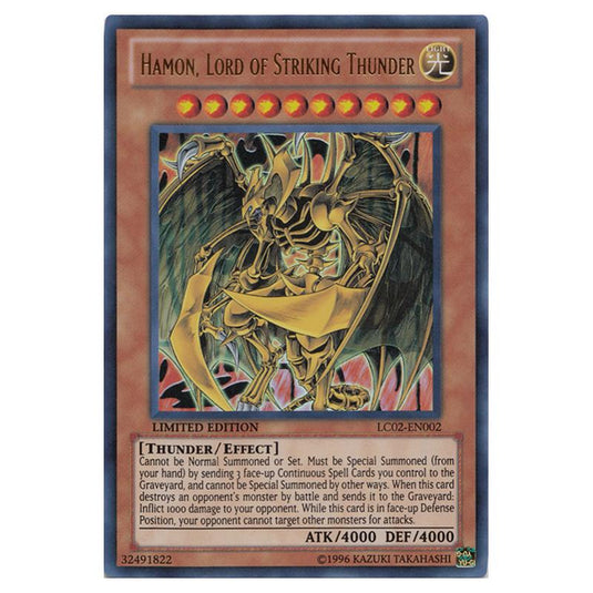 Yu-Gi-Oh! - Legendary Collection 2 - The Duel Academy Years - Hamon, Lord of Striking Thunder (Ultra Rare) LC02-EN002