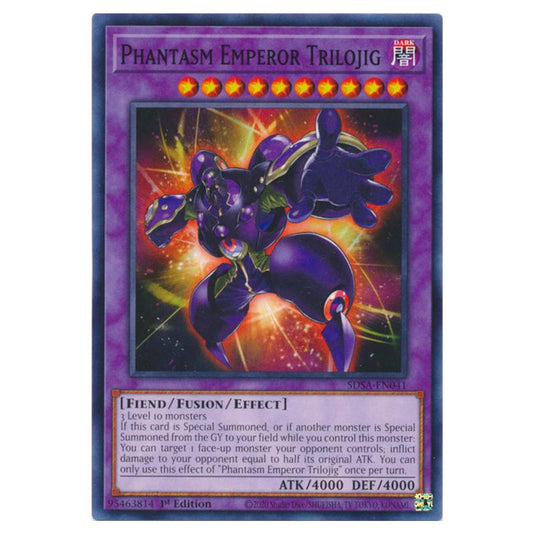 Yu-Gi-Oh! - Structure Deck - Sacred Beasts - Phantasm Emperor Trilojig (Common) SDSA-EN041