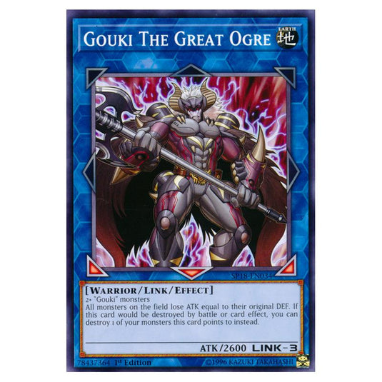 Yu-Gi-Oh! - Star Pack VRAINS - Gouki The Great Ogre (Common) SP18-EN034
