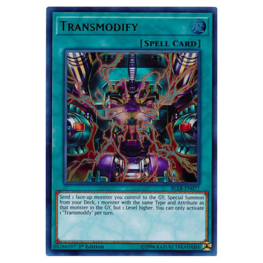 Yu-Gi-Oh! - Battles of Legend - Light's Revenge - Transmodify (Ultra Rare) BLLR-EN077