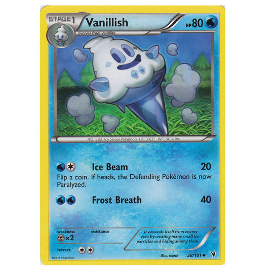 Pokemon - Black & White - Noble Victories - Vanillish 28/101