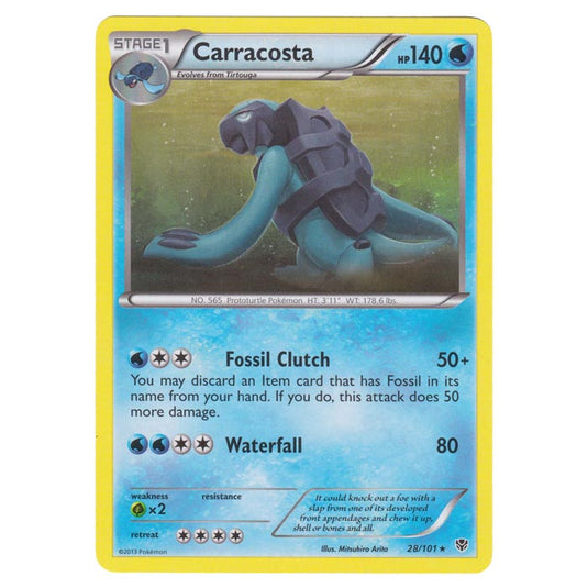 Pokemon - Black & White - Plasma Blast - Carracosta - 28/101