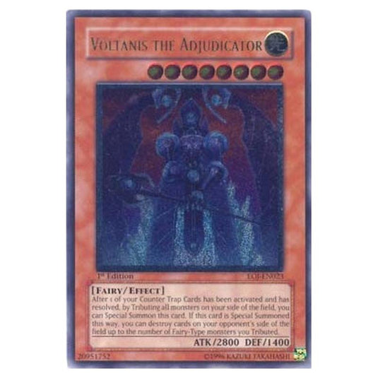 Yu-Gi-Oh! - Enemy of Justice - Voltanis the Adjudicator (Ultimate Rare) EOJ-EN023