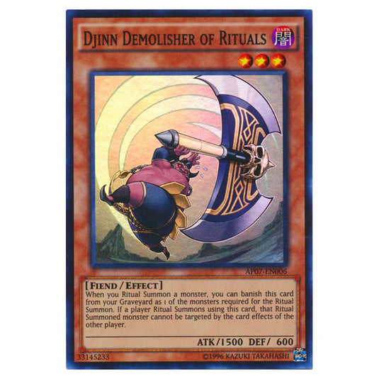 Yu-Gi-Oh! - Astral Pack Seven - Djinn Demolisher of Rituals (Super Rare) AP07-EN006