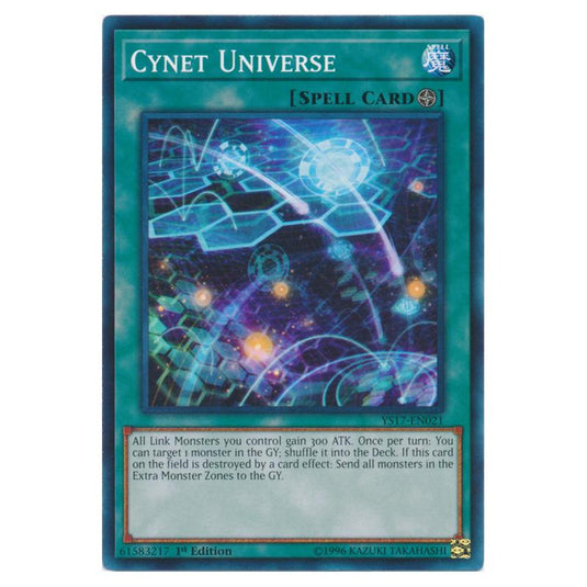 Yu-Gi-Oh! - Starter Deck - Link Strike - Cynet Universe (Common) YS17-EN021