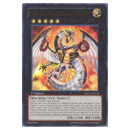 Yu-Gi-Oh! - Cyber Dragon Revolution Structure Deck - Cyber Dragon Nova (Ultra Rare) SDCR-EN038