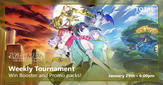 Digimon - Weekly Tournament - Thursday 6pm (29/01/26)