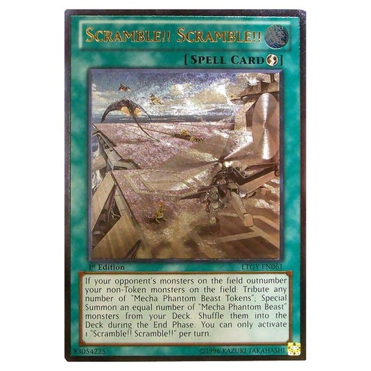 Yu-Gi-Oh! - Lord of the Tachyon Galaxy - Scramble!! Scramble!! (Ultimate Rare) LTGY-EN061