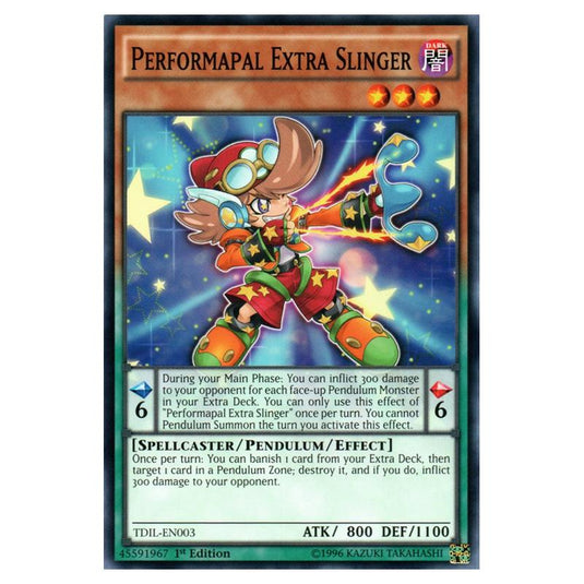 Yu-Gi-Oh! - The Dark Illusion - Performapal Extra Slinger (Common) TDIL-EN003