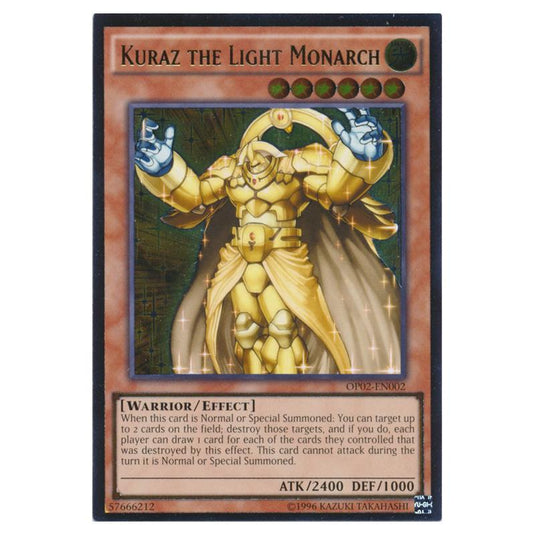 Yu-Gi-Oh! - OTS Tournament Pack 2 - Kuraz the Light Monarch (Ultimate Rare) OP02-EN002