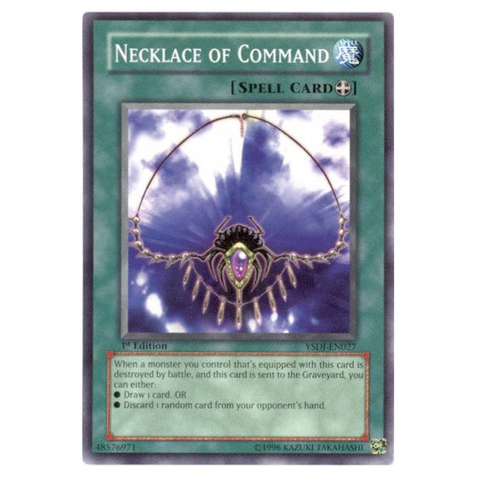 Yu-Gi-Oh! - Starter Deck - Jaden Yuki - Necklace of Command (Common) YSDJ-EN027