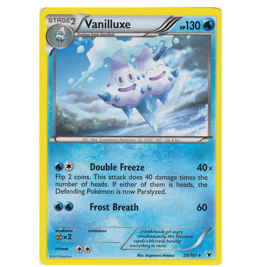 Pokemon - Black & White - Noble Victories - Vanilluxe 29/101