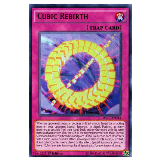 Yu-Gi-Oh! - Yu-Gi-Oh! The Dark Side of Dimensions Movie Pack - Cubic Rebirth (Ultra Rare) MVP1-EN043