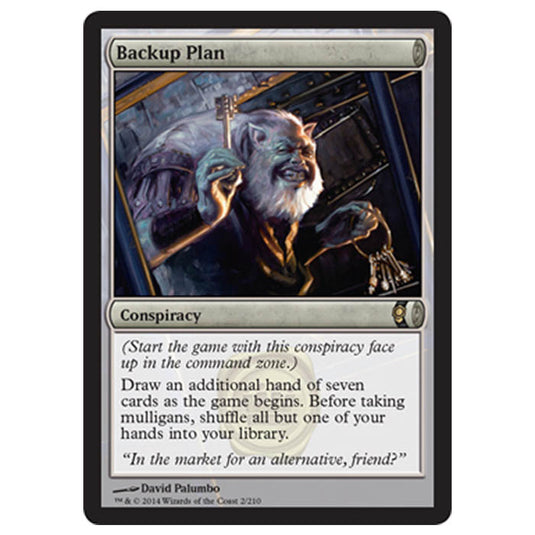 Magic the Gathering - Conspiracy - Backup Plan - 2/210