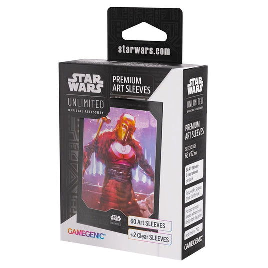 Gamegenic - Star Wars Unlimited - Ashes of the Empire - Premium Art Sleeves - The Armorer