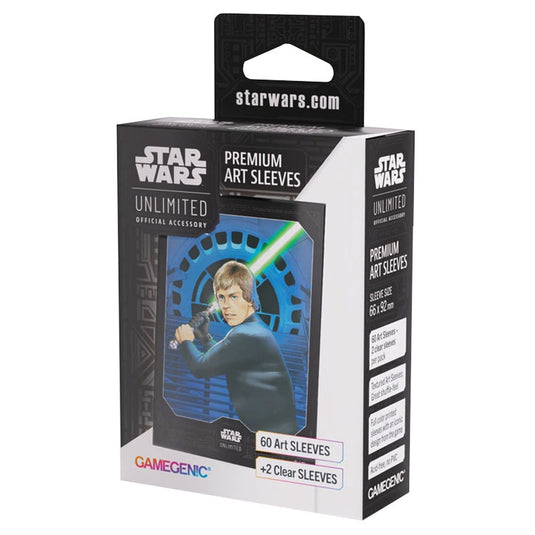 Gamegenic - Star Wars Unlimited - Ashes of the Empire - Premium Art Sleeves - Jedi Luke Skywalker