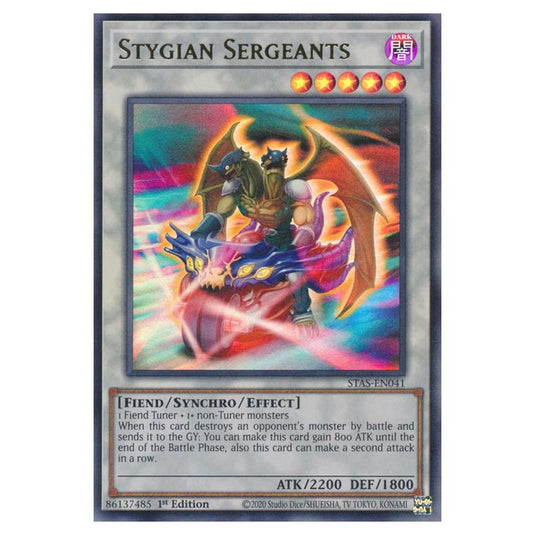 Yu-Gi-Oh! - 2-Player Starter Set - Stygian Sergeants (Ultra Rare) STAS-EN041