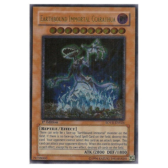 Yu-Gi-Oh! - Stardust Overdrive - Earthbound Immortal Ccarayhua (Ultimate Rare) SOVR-EN024