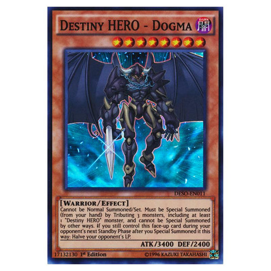Yu-Gi-Oh! - Destiny Soldiers - Destiny HERO - Dogma (Super Rare) DESO-EN011