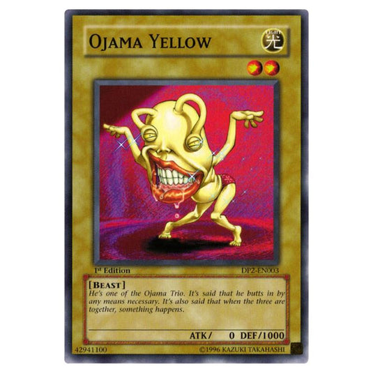 Yu-Gi-Oh! - Duelist Pack - Chazz Princeton - Ojama Yellow (Common) DP2-EN003