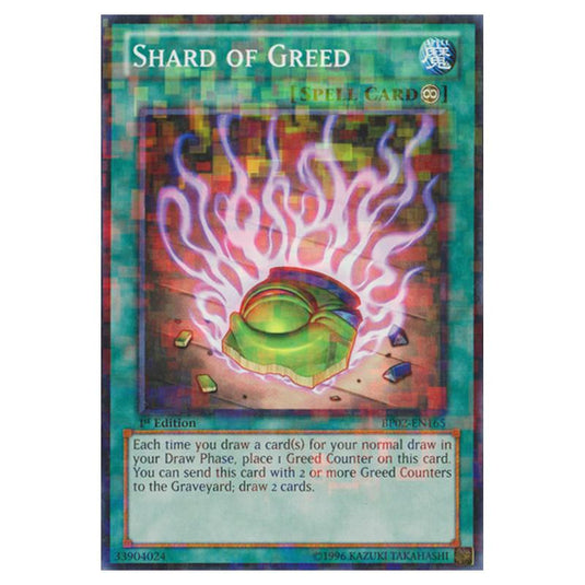 Yu-Gi-Oh! - Battle Pack 2 - War of the Giants - Shard of Greed (Mosaic Rare) BP02-EN165