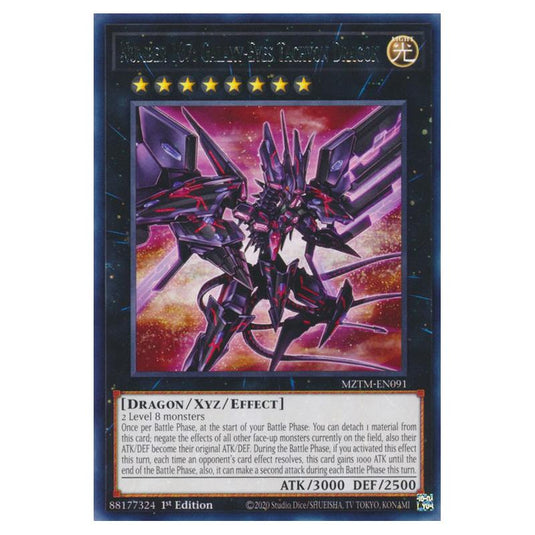 Yu-Gi-Oh! - Maze of the Master - Number 107: Galaxy-Eyes Tachyon Dragon (Rare) MZTM-EN091