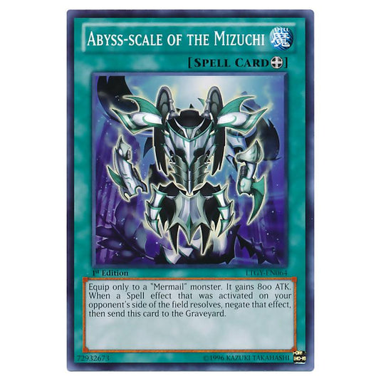 Yu-Gi-Oh! - Lord of the Tachyon Galaxy - Abyss-scale of the Mizuchi (Common) LTGY-EN064