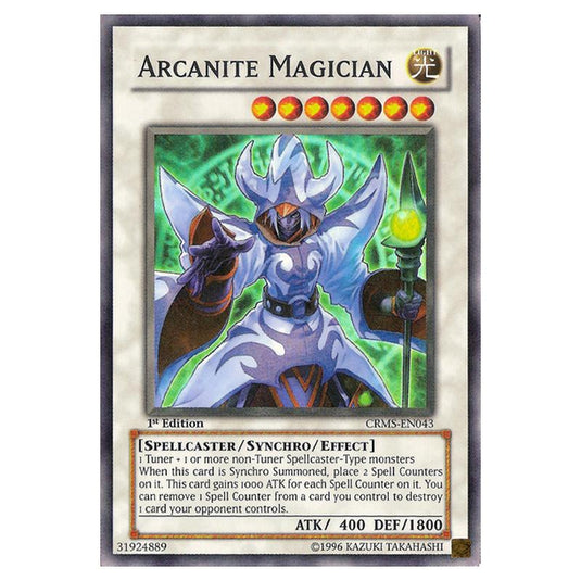 Yu-Gi-Oh! - Crimson Crisis - Arcanite Magician (Super Rare) CRMS-EN043