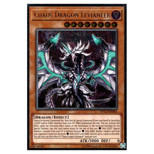 Yu-Gi-Oh! - OTS Tournament Pack 12 - Chaos Dragon Levianeer (Ultimate Rare) OP12-EN001