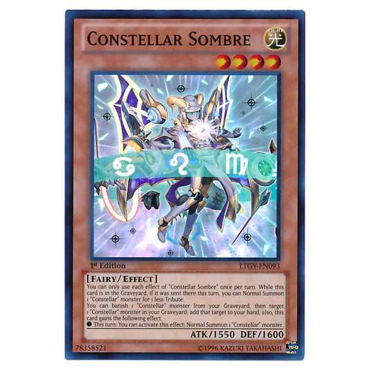 Yu-Gi-Oh! - Lord of the Tachyon Galaxy - Constellar Sombre (Super Rare) LTGY-EN093