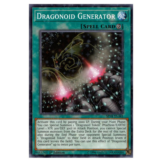 Yu-Gi-Oh! - Star Pack VRAINS - Dragonoid Generator (Starfoil) SP18-EN041