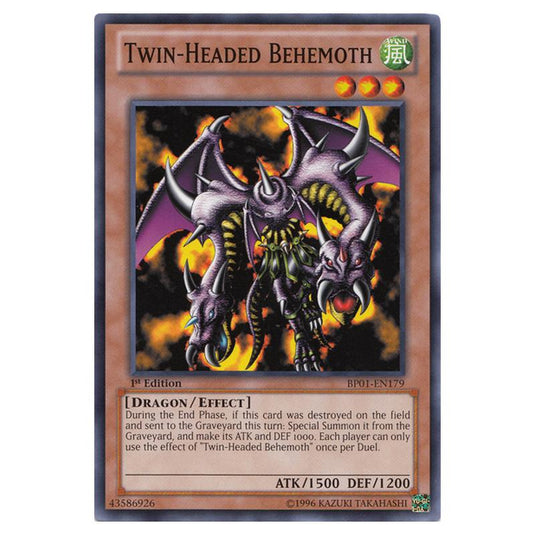 Yu-Gi-Oh! - Battle Pack - Epic Dawn - Twin-Headed Behemoth (Common) BP01-EN179