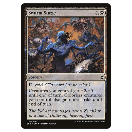 Magic The Gathering - Battle For Zendikar - Swarm Surge - 100/274