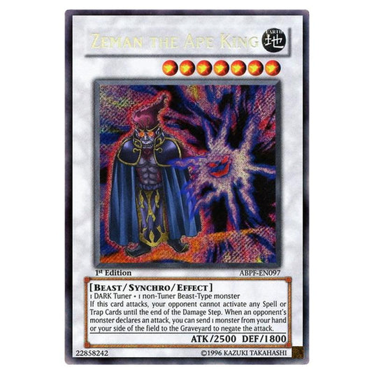 Yu-Gi-Oh! - Absolute Powerforce - Zeman the Ape King (Secret Rare) ABPF-EN097