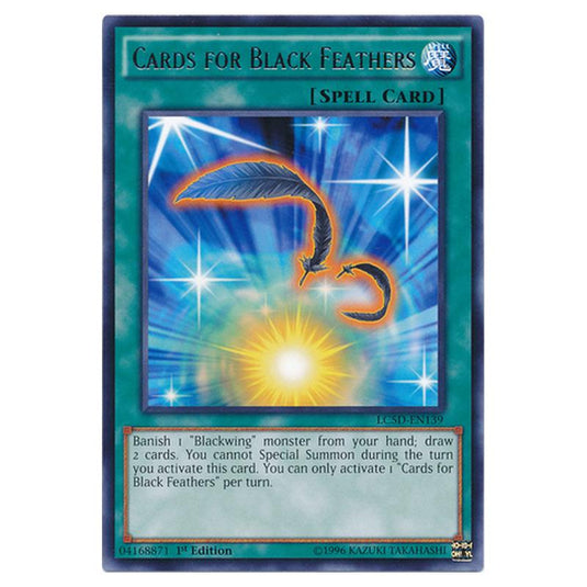 Yu-Gi-Oh! - Legendary Collection 5D's Mega Pack - Cards for Black Feathers (Rare) LC5D-EN139