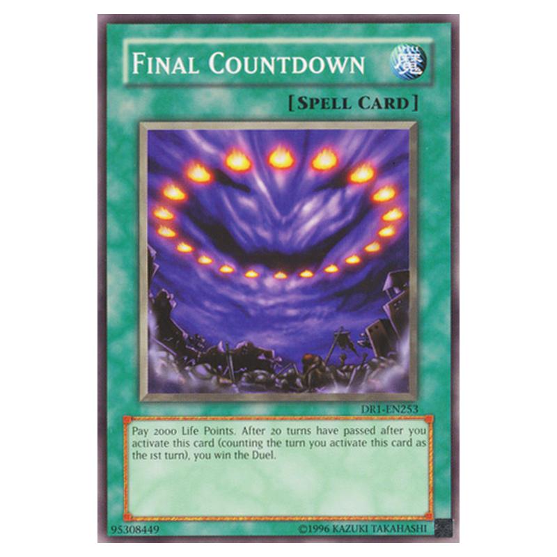 Yu-Gi-Oh! - Dark Revelation Volume 1 - Final Countdown (Common) DR1-EN Yu-Gi-Oh! - Dark Revelation Volume 1 - Final Countdown (Common) DR1-EN