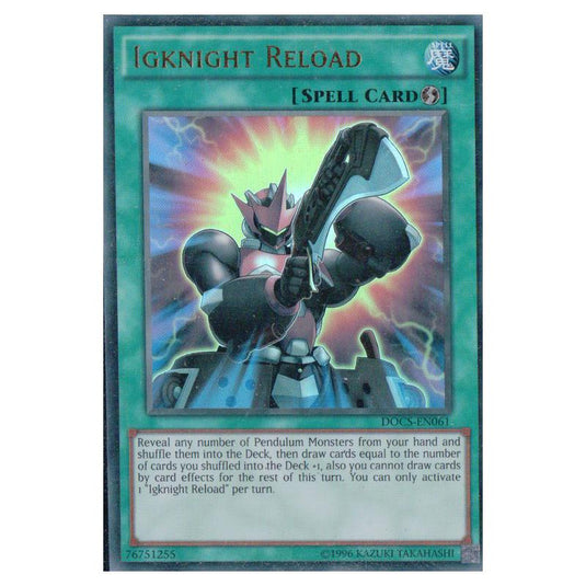 Yu-Gi-Oh! - Dimension of Chaos - Igknight Reload (Ultra Rare) DOCS-EN061