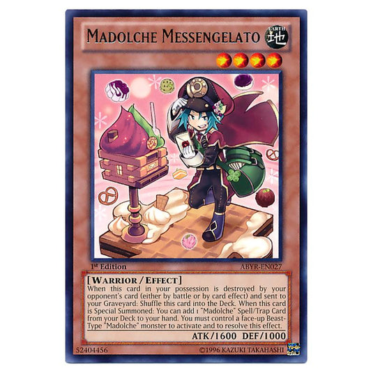 Yu-Gi-Oh! - Abyss Rising - Madolche Messengelato (Rare) ABYR-EN027