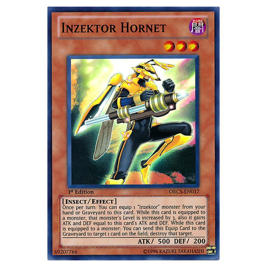 Yu-Gi-Oh! - Order of Chaos - Inzektor Hornet (Super Rare) ORCS-EN017