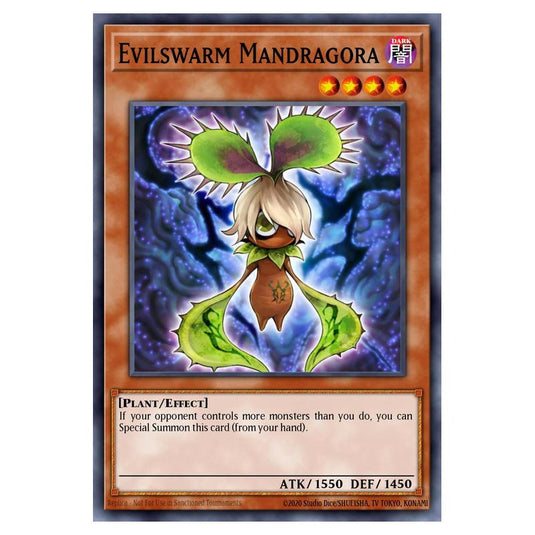 Yu-Gi-Oh! - Egyptian God Deck - Obelisk the Tormentor - Evilswarm Mandragora (Common) EGO1-EN012