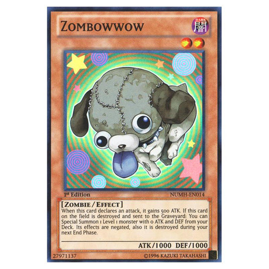 Yu-Gi-Oh! - Number Hunters - Zombowwow (Super Rare) NUMH-EN014