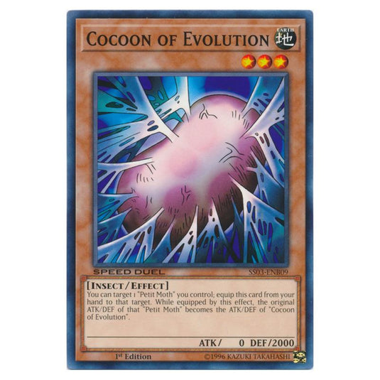 Yu-Gi-Oh! - Speed Duel Starter Decks - Ultimate Predators - Cocoon of Evolution (Common) SS03-ENB09