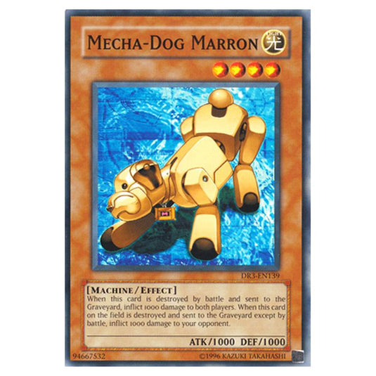 Yu-Gi-Oh! - Dark Revelation Volume 3 - Mecha-Dog Marron (Common) DR3-EN139