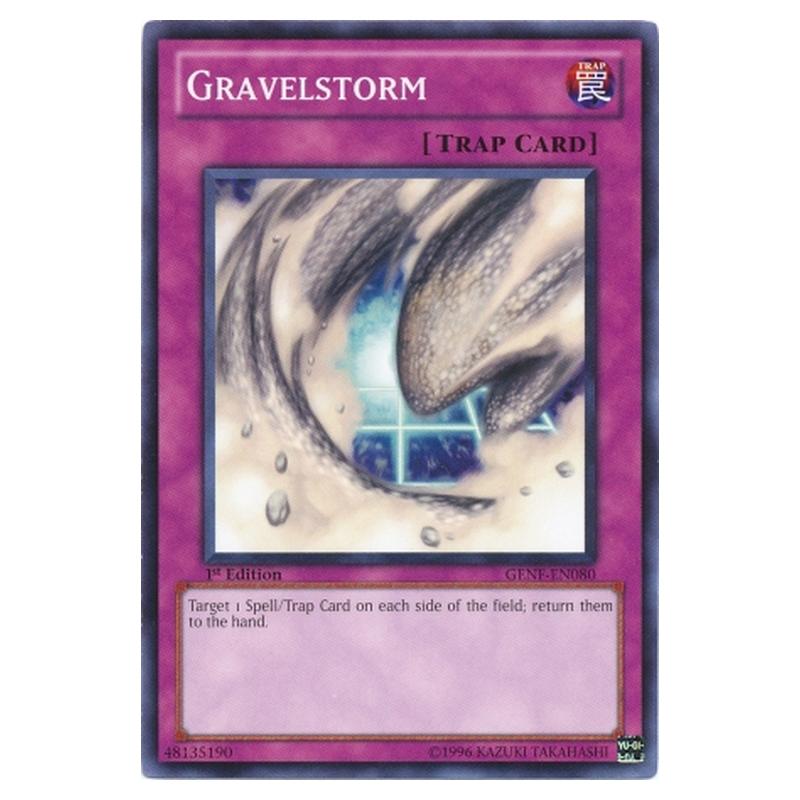 Yu-Gi-Oh! - Generation Force - Gravelstorm (Common) GENF-EN080 Yu-Gi-Oh! - Generation Force - Gravelstorm (Common) GENF-EN080